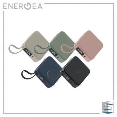 Energea Magpac Mini Plus Wireless Power Bank 10000Mah With Build In Usb-C Cable & Display